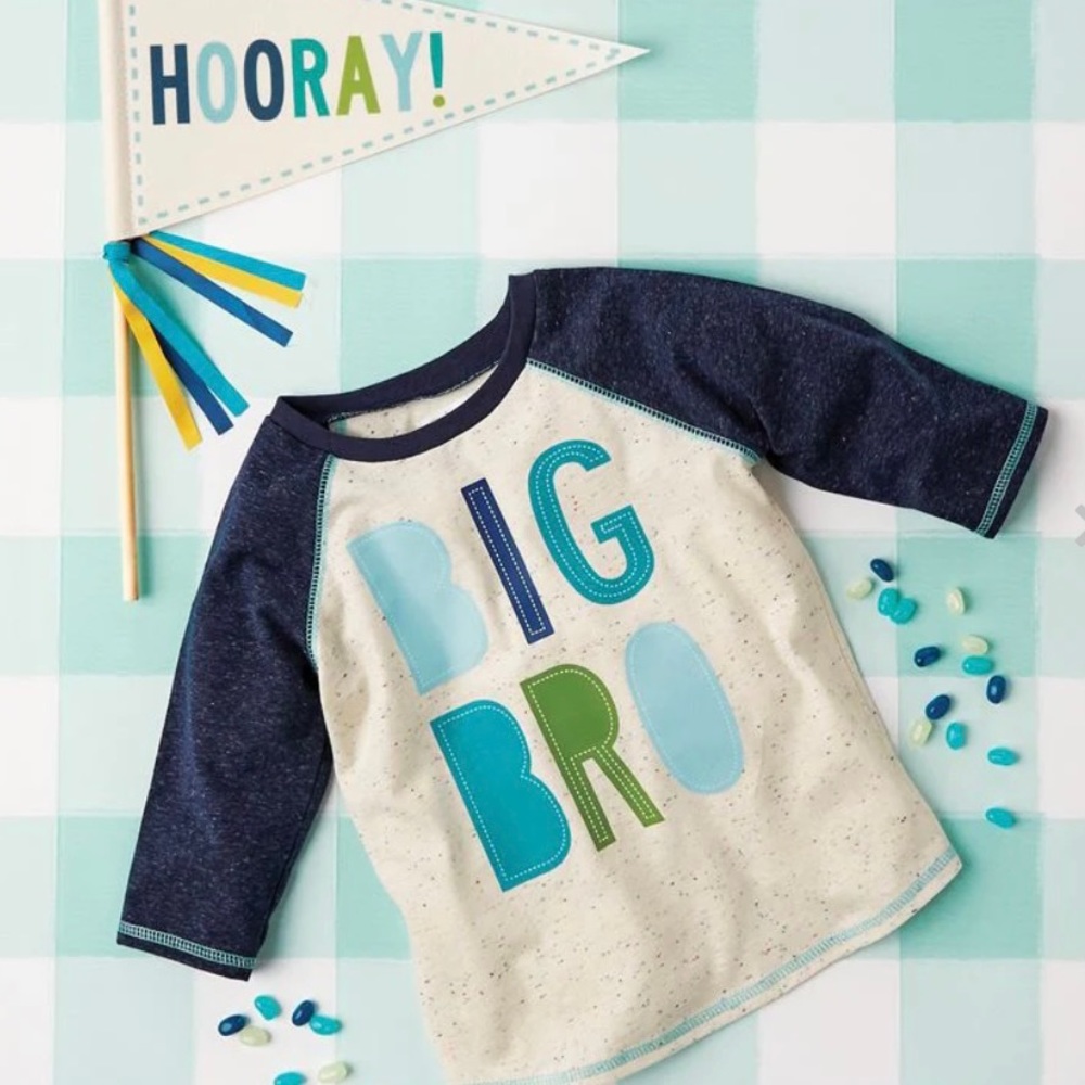MUD PIE Big Brother baseball tee